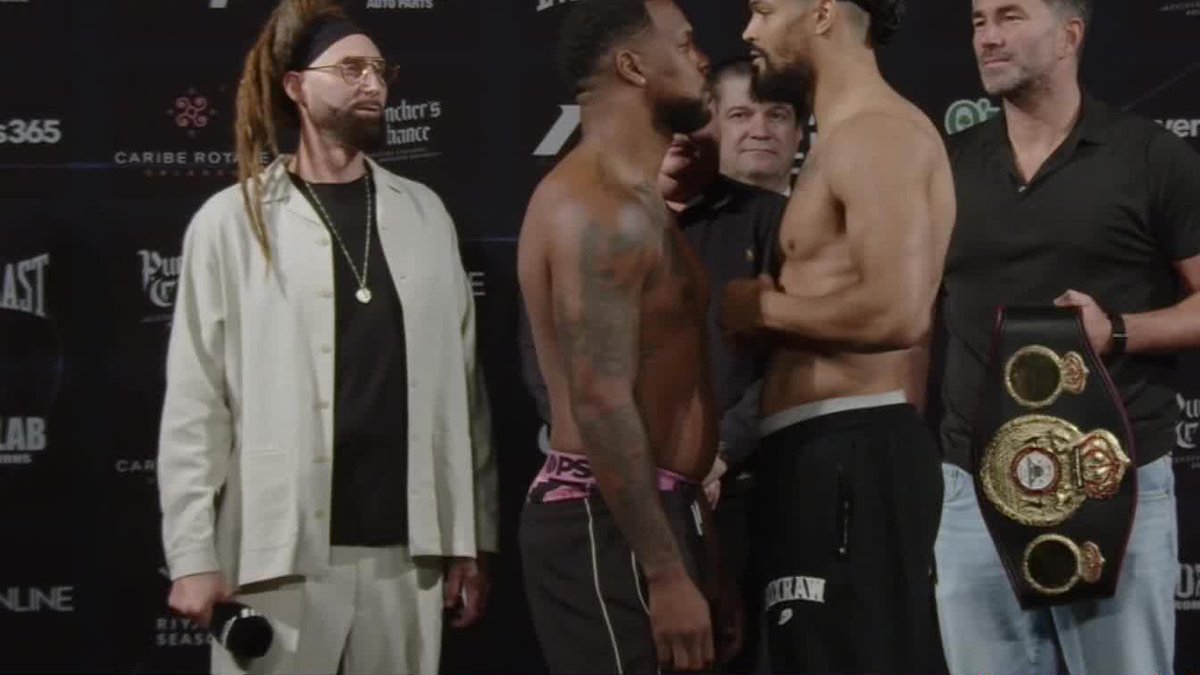 𝙊𝙉𝙀 𝙇𝘼𝙎𝙏 𝙁𝘼𝘾𝙀-𝙊𝙁𝙁 🥶 🇨🇺 Lenier Pero vs. Jordan Thompson 🇬🇧 #PeroThompson | Nov 1 | Live on DAZN