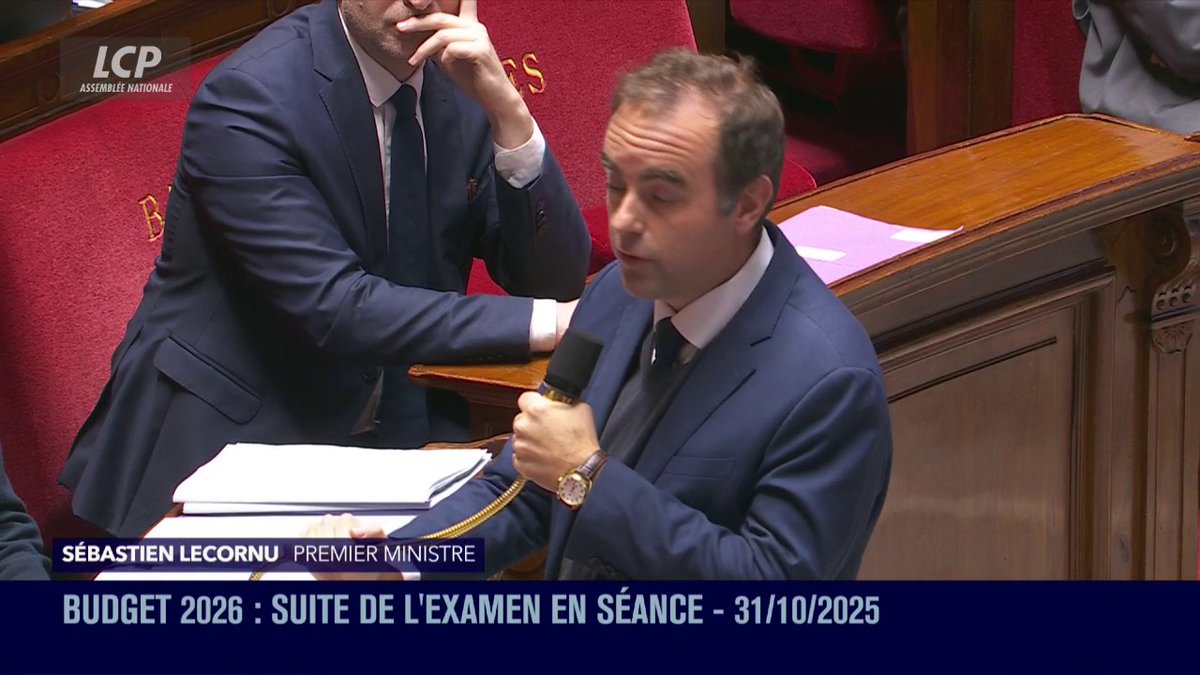 Rejet de la taxe Zucman : "Toutes les dissolutions ne changeront pas cette règle immuable, que la démocratie, c'est 50 % plus une voix", commente Sébastien Lecornu. "On ne peut pas dire, lorsque l'Assemblée s'est exprimée souverainement, qu'il y a un coup de force démocratique."