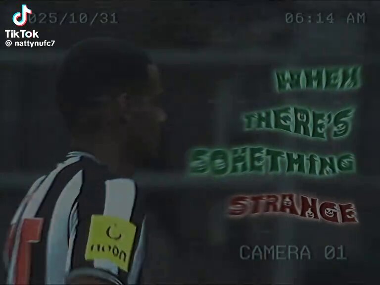 Stop what you’re doing, and watch this incredible Halloween-themed Nick Woltemade edit by #NUFC creator nattynufc7 on TikTok… So many subtle details - this is a work of art. The best video you’ll see today! 🍿