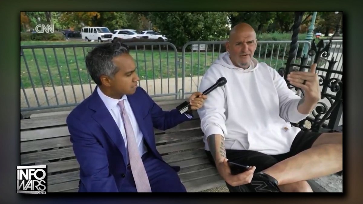 VIDEO: "Americans Are Not Leverage, This Is Not Some Gameshow About Who's Winning, We Have To Open This Up!" John Fetterman SLAMS Chuck Schumer For Sayng That The Government Shutdown Gets Better Politically Every Day For Democrats "Ask The Hungry People On Saturday!"