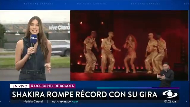 #Entretenimiento | Shakira se presentará este sábado 1 de noviembre en el Vive Claro, en Bogotá. Compartirá escenario con la Filarmónica Femenina. Miles de fans se preparan para este show. Más en