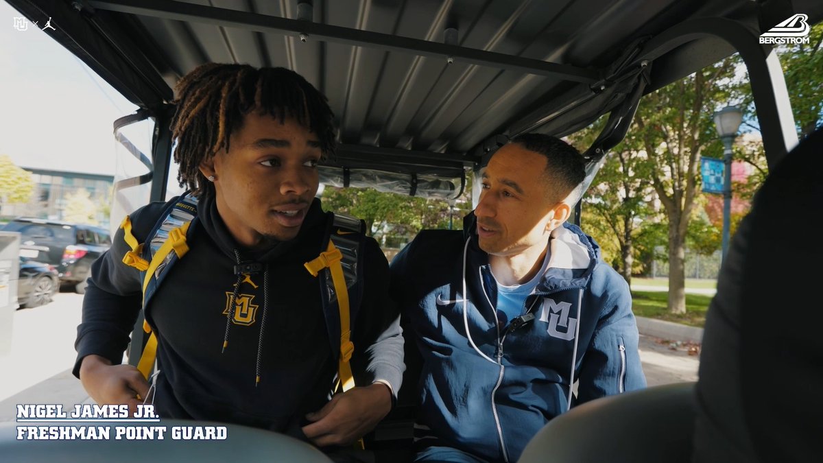 We're BACK! Roll into another season with the Shaka Shuttle brought to you by Bergstrom Automotive ๐๏ธ #MUBB | #WeAreMarquette