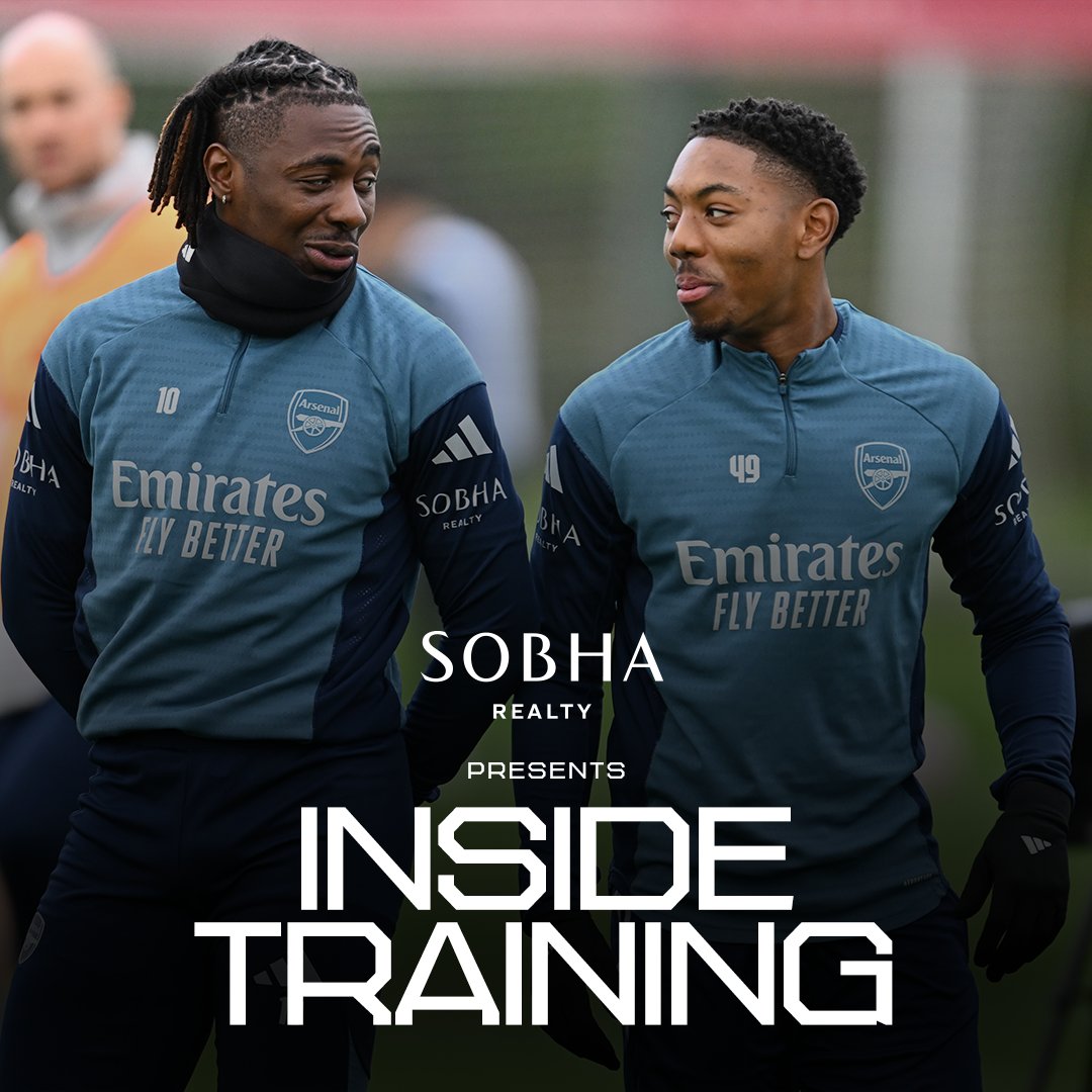 Full energy ⚡️ Step Inside Training at Sobha Realty Training Centre ahead of our Premier League clash with Burnley 👇