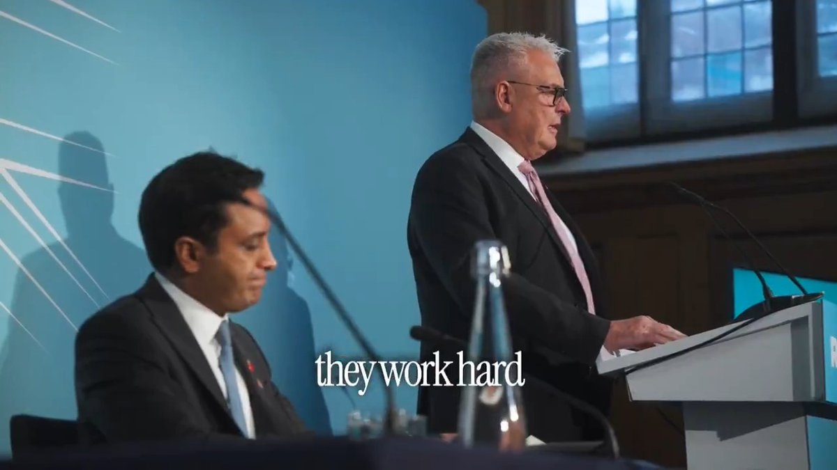 WATCH: Our third press conference this week featured Zia Yusuf and Lee Anderson. They set out our plan to get Britain working again. 🇬🇧