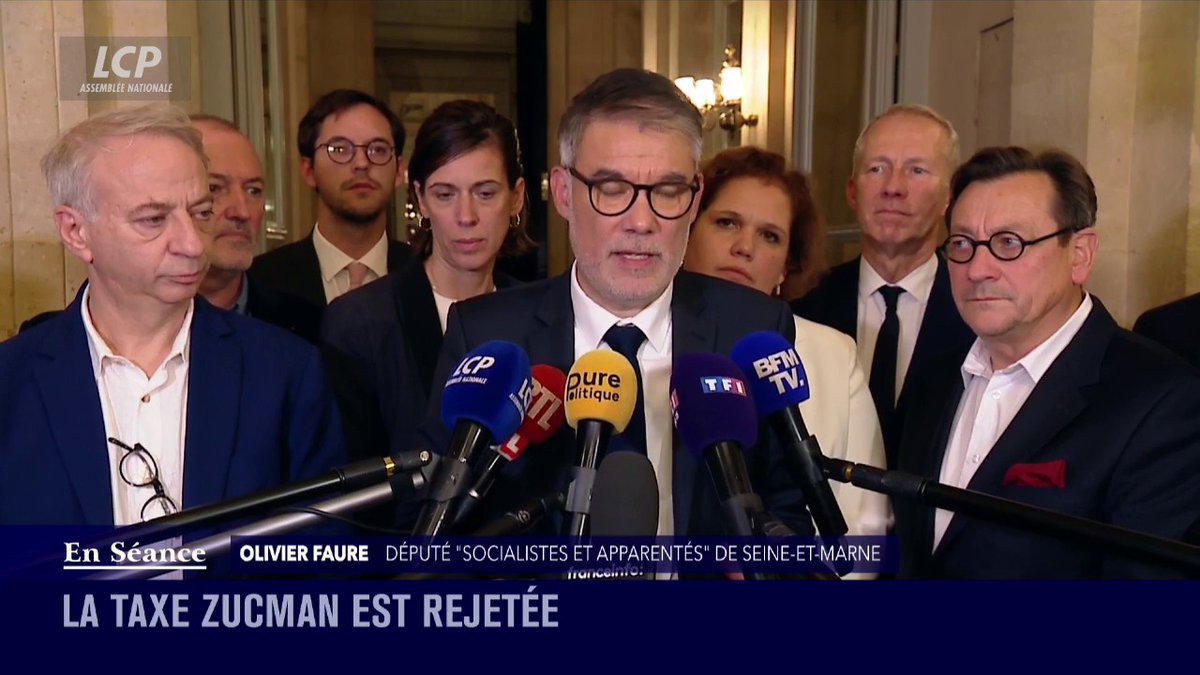 "Nous venons de récupérer en quelques minutes l'ordre de 5 milliards", réagit Olivier Faure en référence aux annonces du Premier ministre sur le dégel des pensions et des prestations sociales et sur l'hôpital. "Nous n'avons pas rien obtenu." #DirectAN #Budget2026