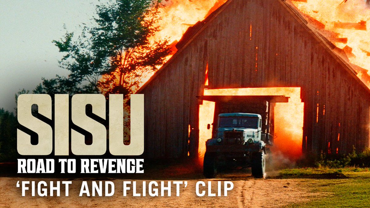 They don’t teach this in driver’s ed. #SISU: Road to Revenge is exclusively in movie theatres November 21.