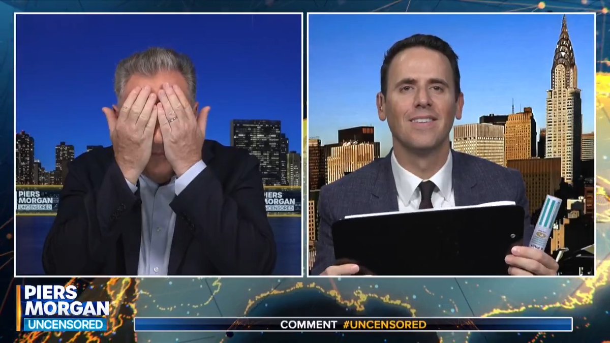"Holy sh*t! How did you know that?!" Did Oz The Mentalist just read Piers Morgan's mind? Watch the full interview 👇 📺 Piers Morgan | Oz Pearlman