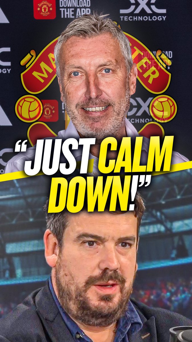 👀"Just calm down!" 😡"I don't like that!" Alex Crook rips into Jason Wilcox for Manchester United success interview.