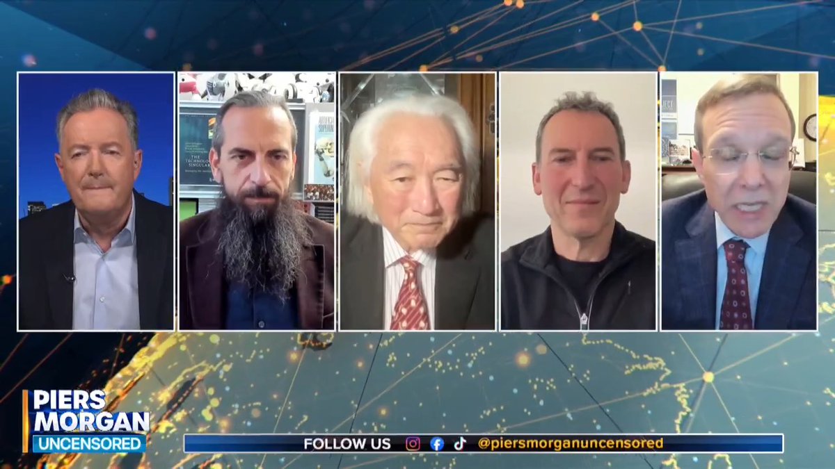 "I'm worried that humans that use AI routinely will get dumber... I'm worried that civil war is coming." Harvard professor Avi Loeb discusses his concerns for the future with Piers Morgan - watch more 👇 📺 Piers Morgan