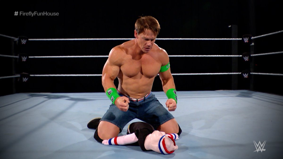 Never forget the Firefly Fun House match between John Cena and Bray Wyatt 🙏 Still one of the most OUTRAGEOUS matches in WrestleMania history.