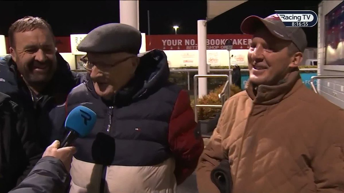 This is fantastic 👏 91-year-old Mick Hynes is a local and hails a "dream come true" first-ever winner at Dundalk Stadium. Son Aiden was involved with a Royal Ascot winner - but says this one means more. A great advert for our game! Paul Flynn