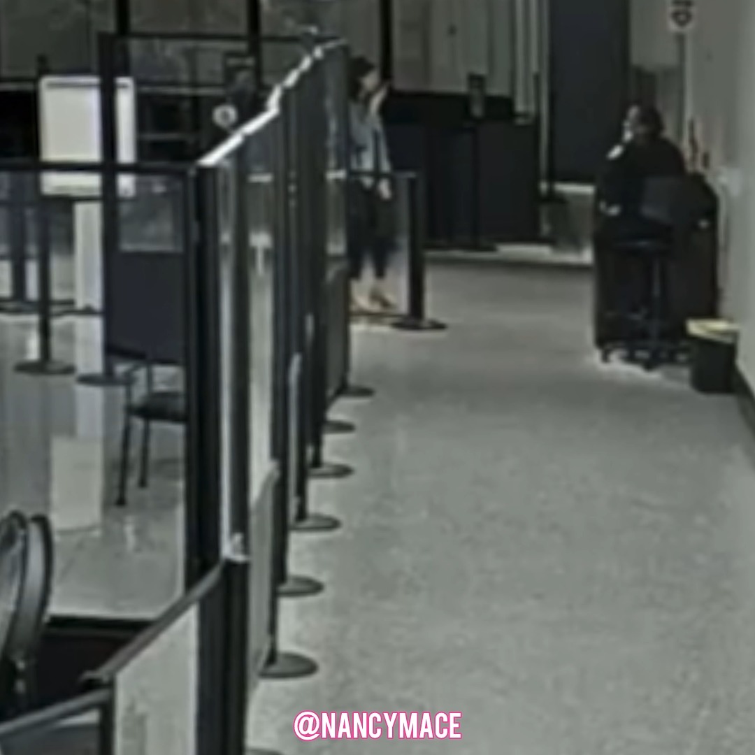 BREAKING NEWS: Nancy Mace arrives at the airport - with no security. Thank you for your attention to this matter!