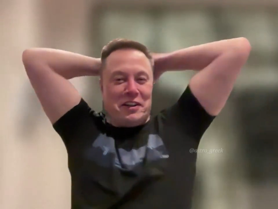 "You thought Sydney Sweeney's boobs were great, have you seen mine?" 🤣 - Elon Musk
