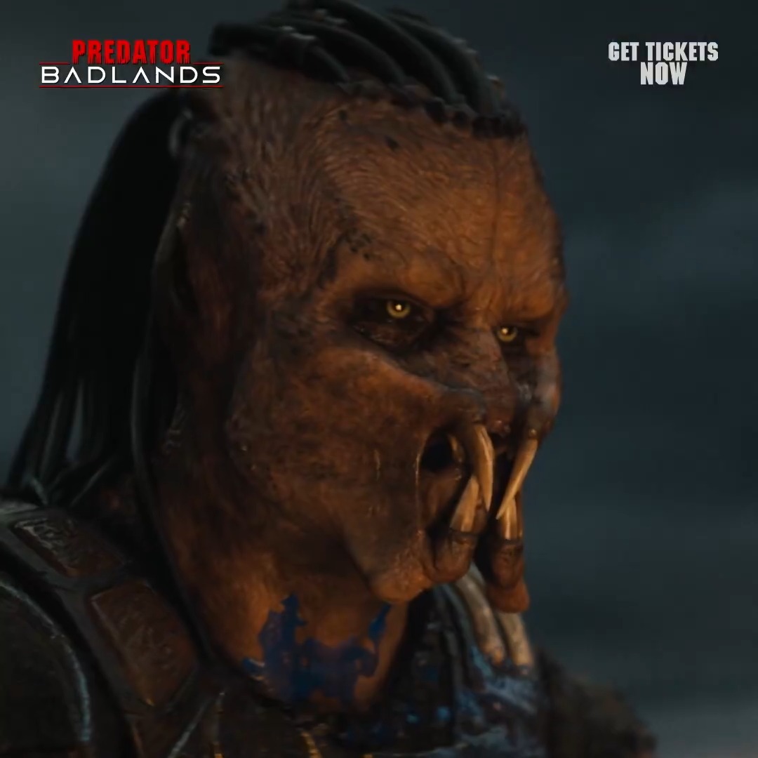 In one week, the hunter becomes the hunted. Get tickets now to experience Predator: Badlands in theaters and IMAX: