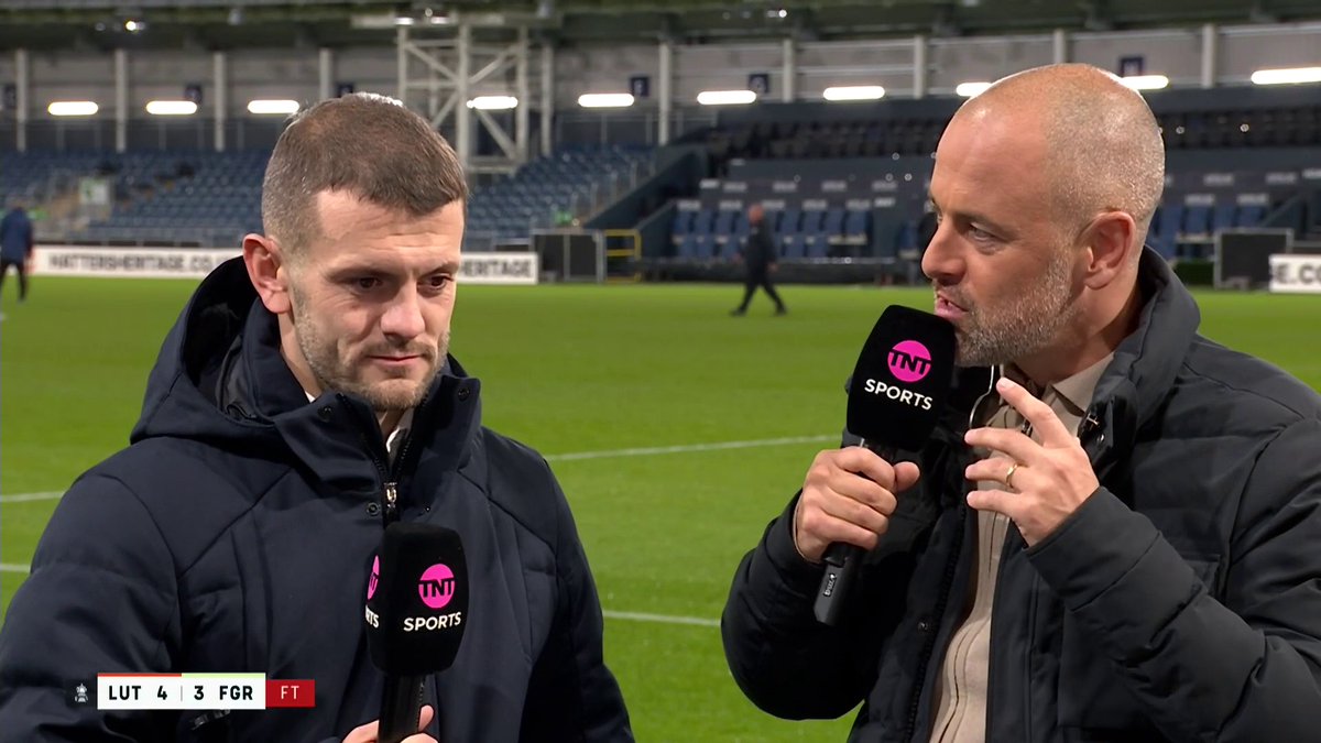 "We have to keep believing" 👊 Luton manager Jack Wilshere speaks to the panel after his side's thrilling 4-3 win over Forest Green, to move on to Round 2 in the FA Cup 🏆 🎙️ Laura Woods | 📺 TNT Sports &amp; discovery+ UK