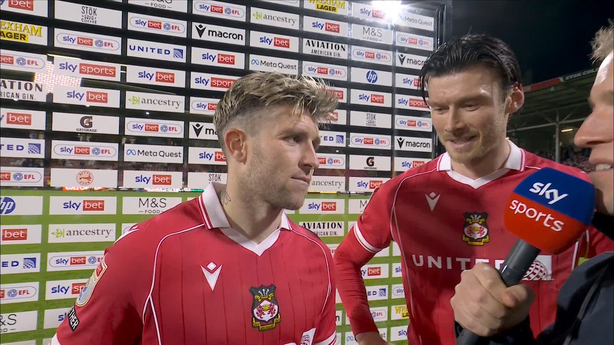 "He made those runs and I knew he'd find me" 👀 Josh Windass and Kieffer Moore strike up the perfect partnership to punish Coventry at home! 🤝