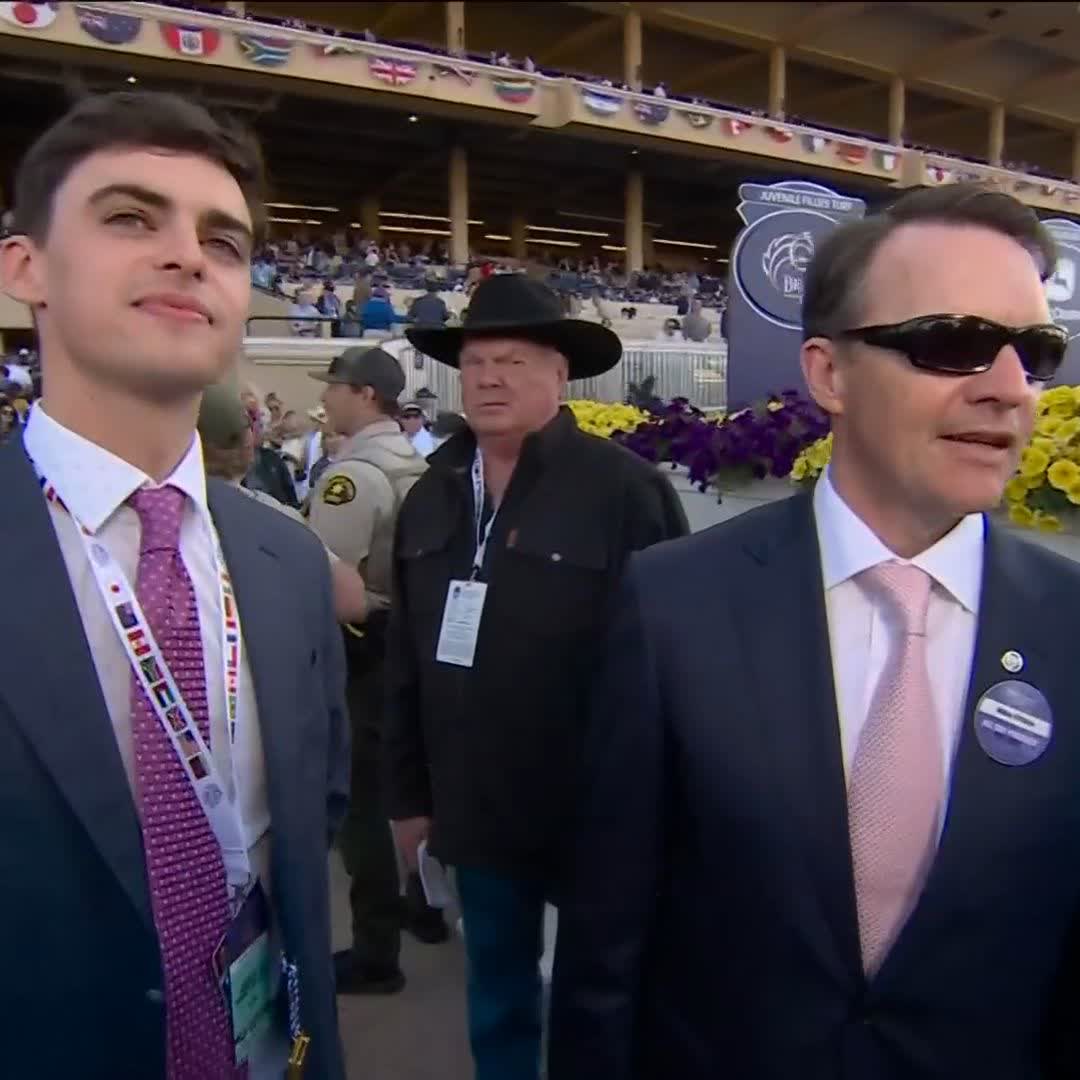 🗣️ "A very special day." Proud father Aidan O'Brien ❤️