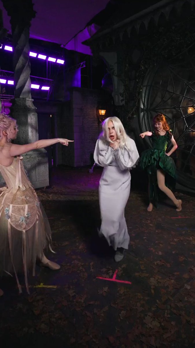 LADY GAGA, AGNES, AND ENID DO THE DEAD DANCE 💀🖤