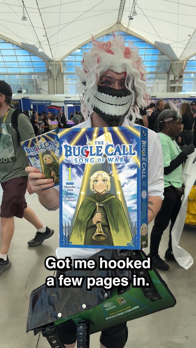 We asked con-goers for their first impressions of The Bugle Call: Song of War! The answers are just as explosive as the series itself. 💥