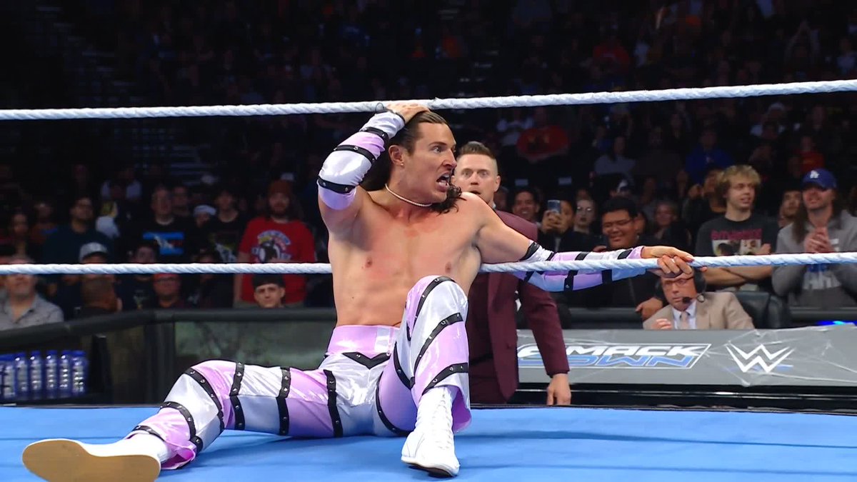 .The Miz, what are you doing?! 😳 Kit Wilson 😍☠️