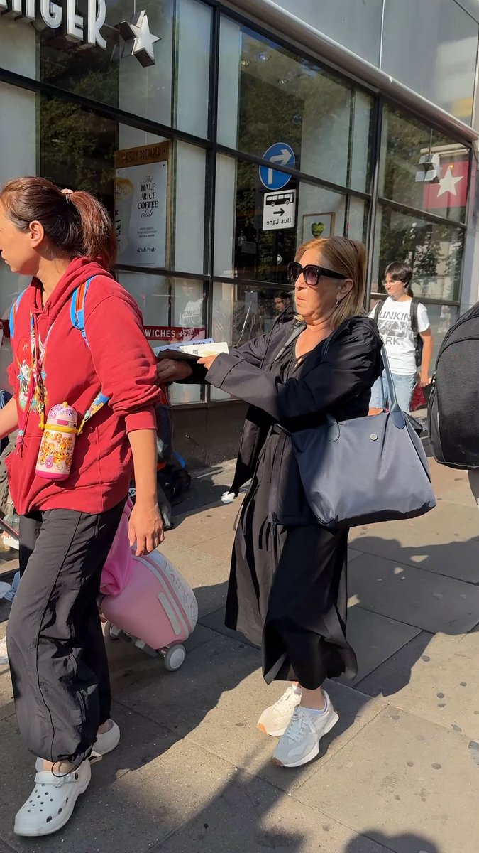 At her old age? She needs Jesus in her life
