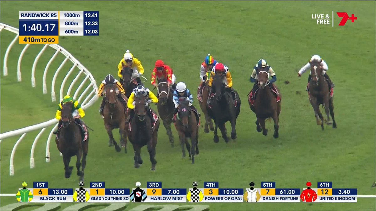 Tom Marquand 👑 Aussie Tom is back riding winners at Randwick as Jason Richardson's roughie Black Run wins the fifth 🤑 Annabel and Rob Archibald Racing