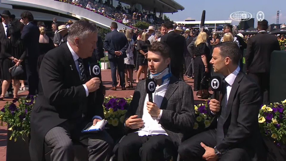 If there's one thing you watch today, make it this 🫶 🎥 Wide World of Sports | #DerbyDay | #MelbCupCarnival