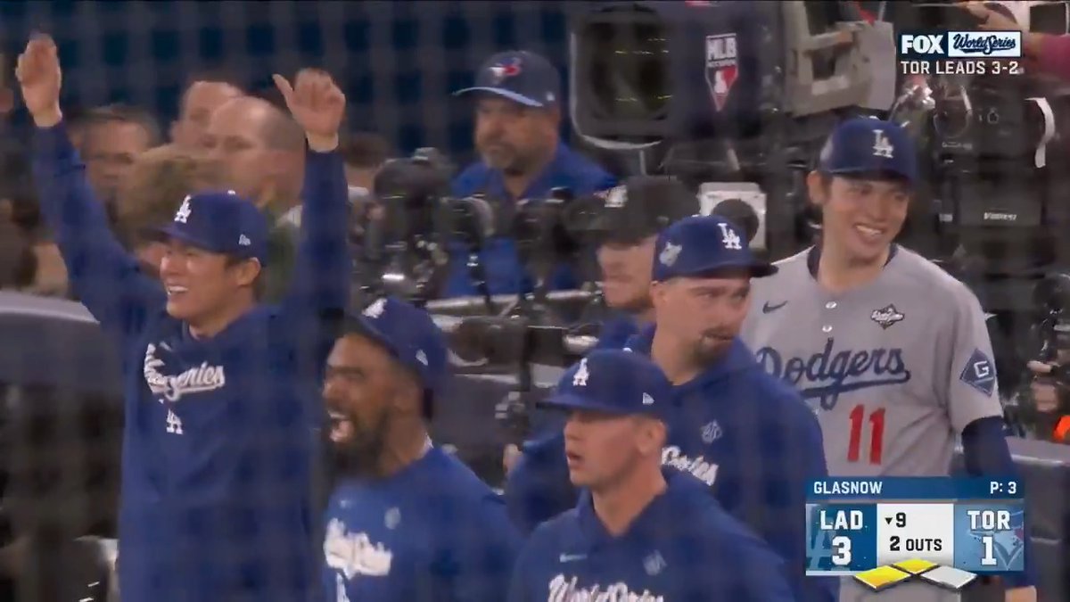 FULL BOTTOM OF THE 9TH: The Los Angeles Dodgers sent us to Game 7 with an unforgettable #WorldSeries moment 😤