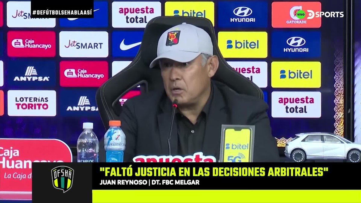 "SI HAY ALGO QUE FALTÓ FUE JUSTICIA" 🔴⚫️ ⚽️ Juan Reynoso, DT de Melgar, sobre las decisiones arbitrales en el empate 2-2 ante Alianza Lima. 🎙 #DeFútbolSeHablaAsí