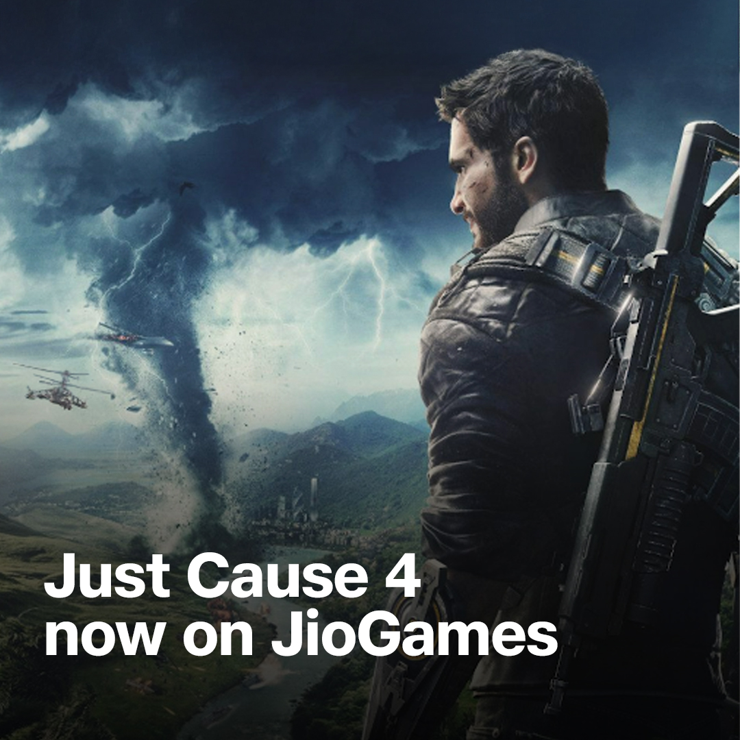 Bigger blasts. Wilder weather. Take on the storm and rewrite the rules of rebellion. Just Cause 4 is now live on Subscribe now for ₹48 (3-day pass) #JustCause4 #JioGames #CloudGaming
