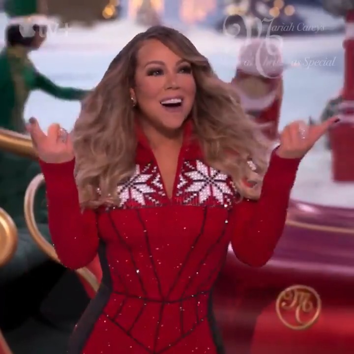 When I wake back up later, I’m turning Mariah Carey’s Magical Christmas on