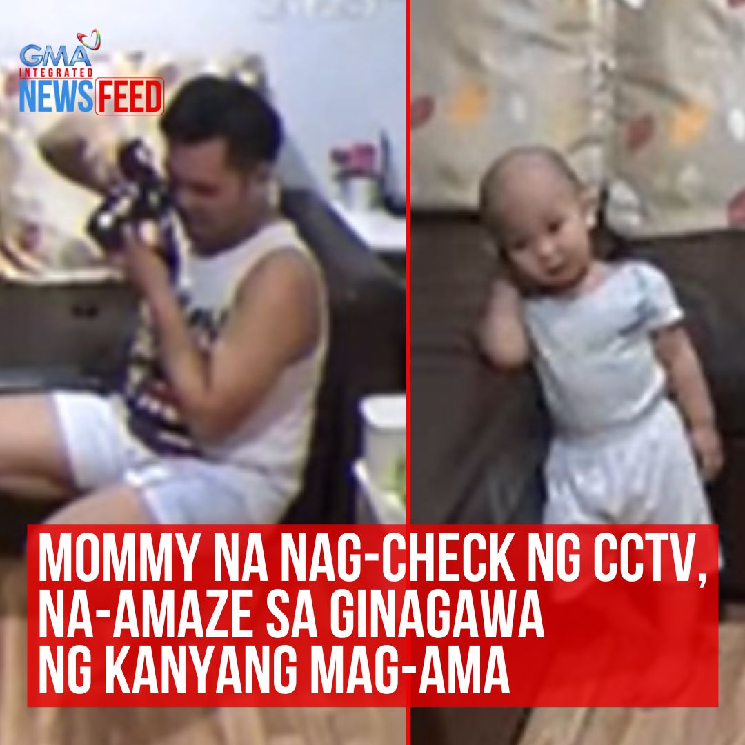 "Nagulat kami pareho kaya pinaulit-ulit naming panoorin sa CCTV!" 'Yan ang kuwento ng isang working mom na namangha sa nakita niya nang minsang silipin ang CCTV sa kanilang bahay habang siya'y nasa trabaho. Sa footage kasi, na-discover niya ang hidden talent ng kanyang 1-year-old na anak! Kung ano ang nakita ng mommy, alamin sa video!