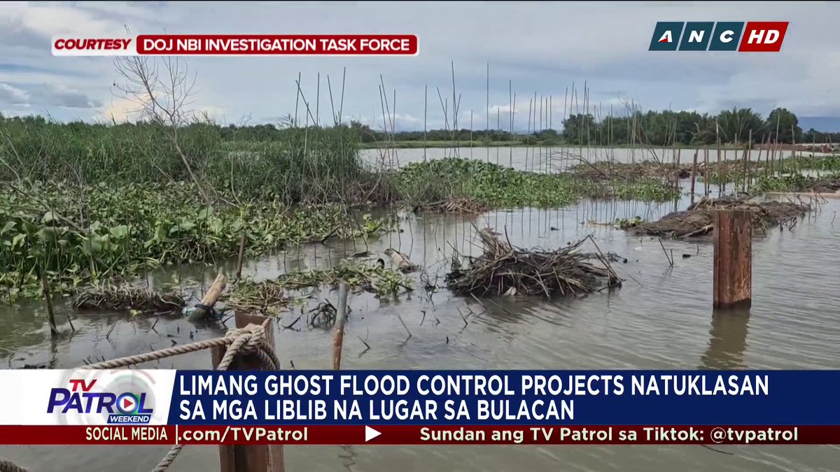 Natuklasan sa Bulacan ang limang ghost projects na hinihinalang itinayo sa mga liblib na lugar para mas madaling makalusot sa auditing. Iniimbestigahan na ito ng DOJ.