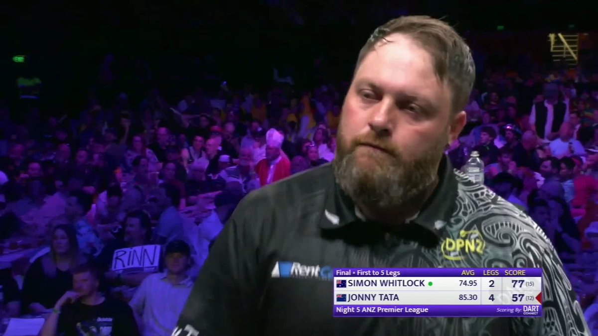 TATA TRIUMPHS IN ADELAIDE! Jonny Tata becomes the first player in the ANZ Premier League to secure two nightly wins after beating Simon Whitlock 5-2 in the final. The Kiwi now sits second in the standings ahead of the Wellington leg. 📺 #ANZPL | Final