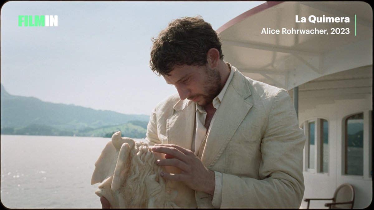 Alice Rohrwacher y Josh O'Connor decidieron robarnos el corazón como el que saquea una tumba. Esta película es pura belleza y ya la tenemos en casa 🤍 “La Quimera” ya en Filmin.