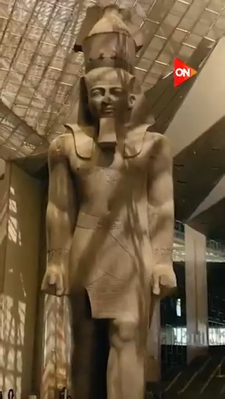 أنتي بلادي الجميلة وأنتي الحضارة الأصيلة قبل التاريخ والزمان😍❤️مصر 🇪🇬.. ساعات قليلة تفصلنا عن افتتاح #المتحف_المصري_الكبير #ON