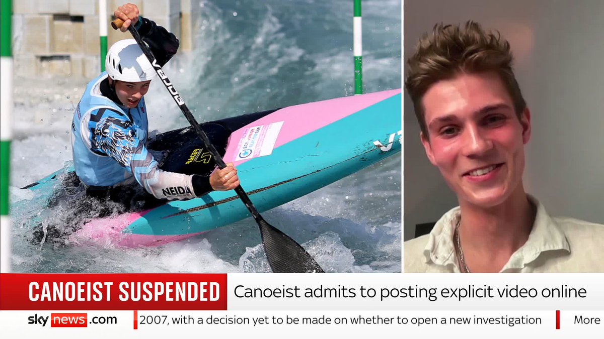 Paddle UK has suspended canoeist and OnlyFans creator Kurts Adams Rozentals after he admitted to posting an explicit video to his public Instagram. Rozentals previously claimed he was banned due to posting on OnlyFans but Paddle UK rejected those claims. 📺 Sky 501 and YouTube