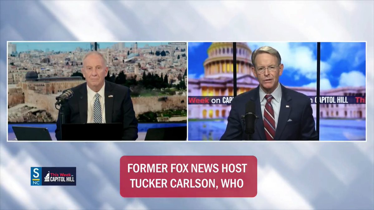 In Israel, “people are mystified by Tucker's declaration that he dislikes Christian Zionists more than anybody.” “Israel has a right to exist. I believe [what] the Bible tells us about God's chosen people. I believe [what] Scriptures tell us about the Holy Land.” Mike Gallagher Show