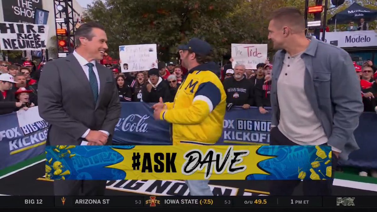 What happened to #KindColumbus? Ohio State fans are so rude Big Noon Kickoff