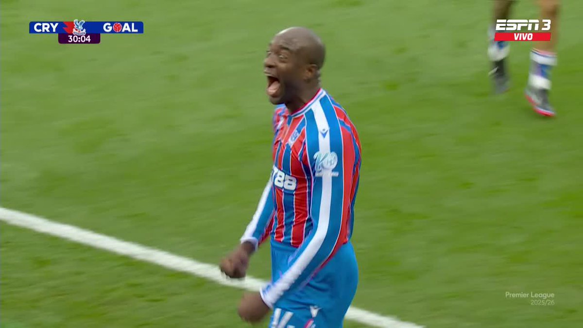🇨🇴 ASISTENCIA de Jefferson Lerma. El colombiano la puso para el 1-0 de #CrystalPalace ante #Brentford, al 30’