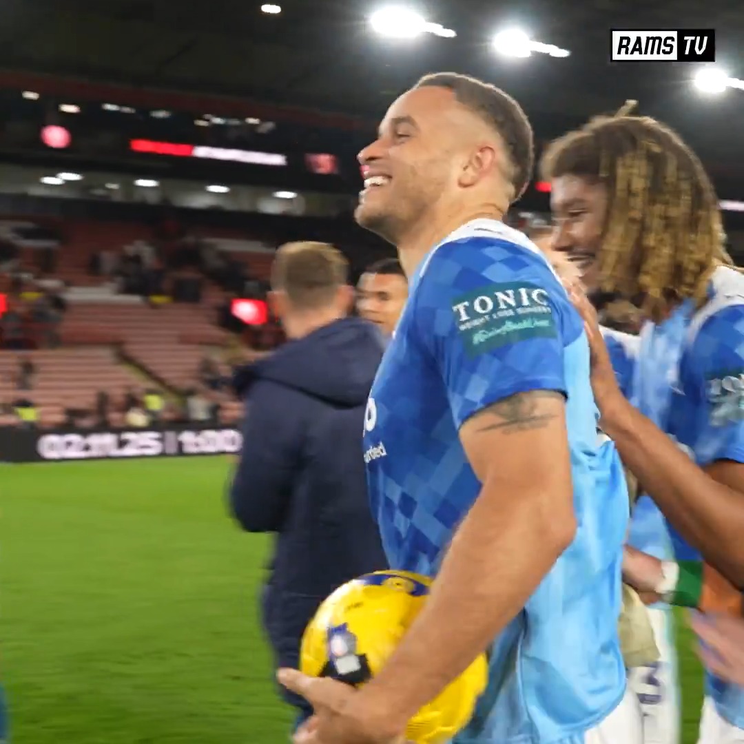 The Rams' hat-trick hero: Carlton Morris! 🤩