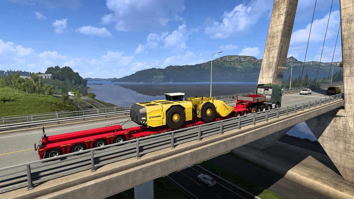 Big news ahead! ⚠️ A free update is coming to Special Transport DLC owners in the 1.57 update for Euro Truck Simulator 2! We hope your driving skills are up to scratch, because these new cargoes are going to be quite the challenge! 🚛💨 See more at: