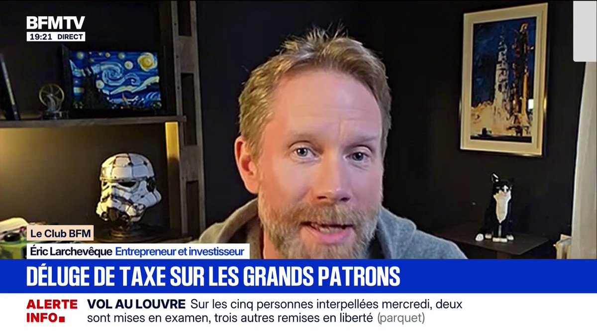 Budget 2026: "On devrait plutôt rechercher les vraies solutions pour baisser les dépenses", estime Éric Larchevêque, entrepreneur