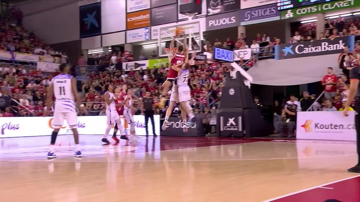 ¿¿¡¡¡QUÉ ACABA DE HACER KAO!!!??? 😱 ¡ACABA DE PONER LA CABEZA A LA ALTURA DEL ARO PARA DESTROZARLO! 🤯 Toyota España, no hay duda. Va directa al #Top10Toyota 🤪 📺 DAZN España | #LigaEndesa | BAXI Manresa