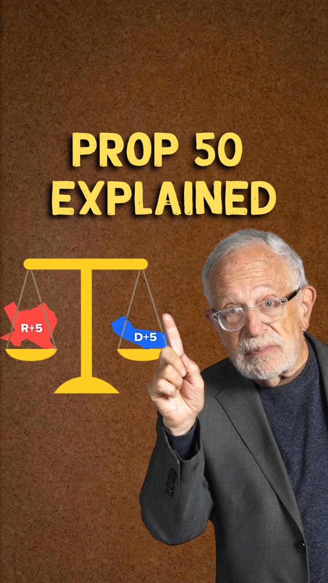 At Trump’s request, Texas jammed through a hyper-gerrymandered map to steal five House seats. California is fighting back with Proposition 50 — which I urge Californians to vote YES on. And as other Republican states follow Trump's orders, Democratic states must counteract.