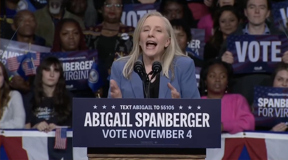 Abigail Spanberger: As I ask for Virginians to put their trust in me as our next governor, I would like to tell you why I'm running. Because I want to serve Virginia. My mother and father always used to say there is no higher calling than service to our country. And I served, first as a federal agent, working narcotics cases, going after child predators, cracking down on money launderers. And from there, I went on to serve as a CIA Case Officer, serving undercover working to keep the American people safe