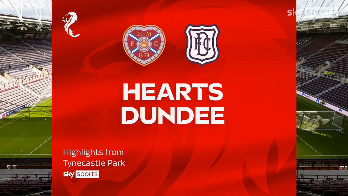 🔥 Hearts dismantled Dundee 4-0 to extend their lead at the top of the table to nine points ⤵️