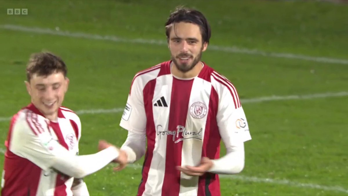 Brackley Town have done it! The National League side have knocked out Notts County in the #FACup.
