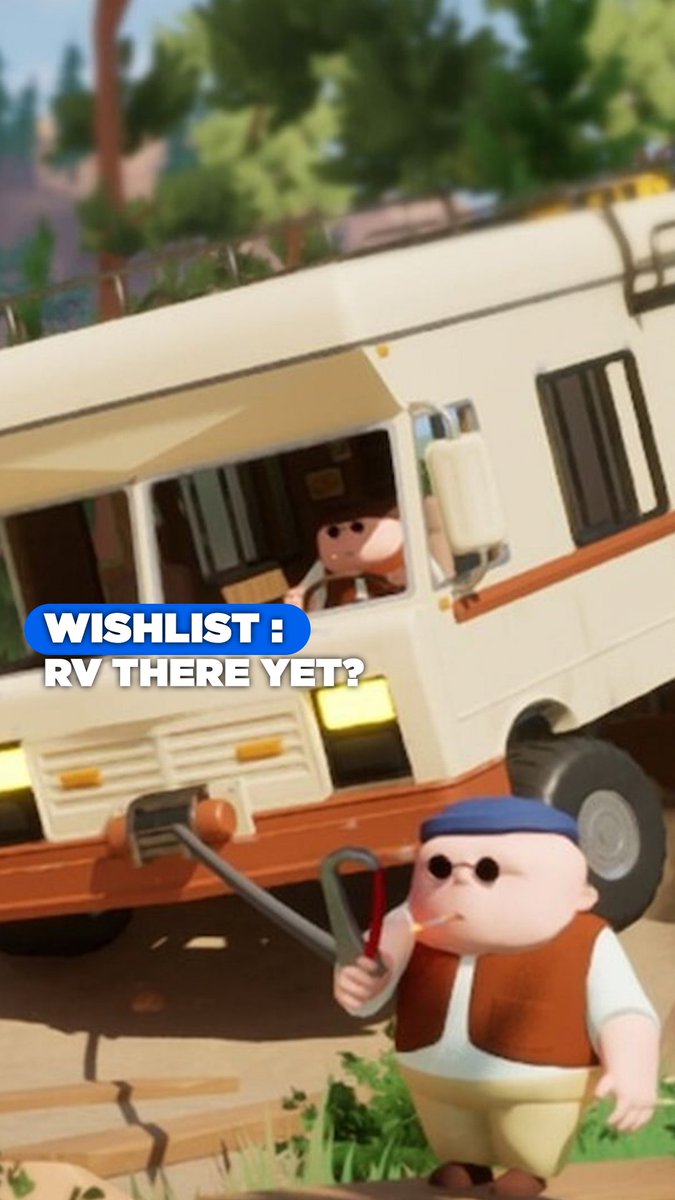 Ce jeu vous fait vivre la MEILLEURE expérience de camping avec vos potes ! Le retour de vacances se passe mal : votre ami se trompe d'itinéraire et vous devez passer par une route maudite... Ça s'appelle "RV There Yet?" et le jeu cartonne sur Steam avec plus de 100 000 joueurs.
