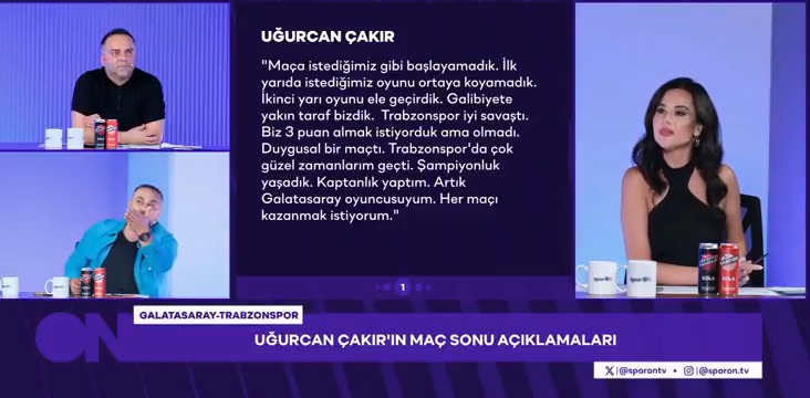 Hasan Şaş: "Sahada ıslıklanan Barış Alper'i konuşmaya çıkarıyorsun, Trabzonspor'dan gelmiş Uğurcan'ı çıkarıyorsunuz. Bu nasıl iletişim, bu nasıl oyuncu seçimi?"